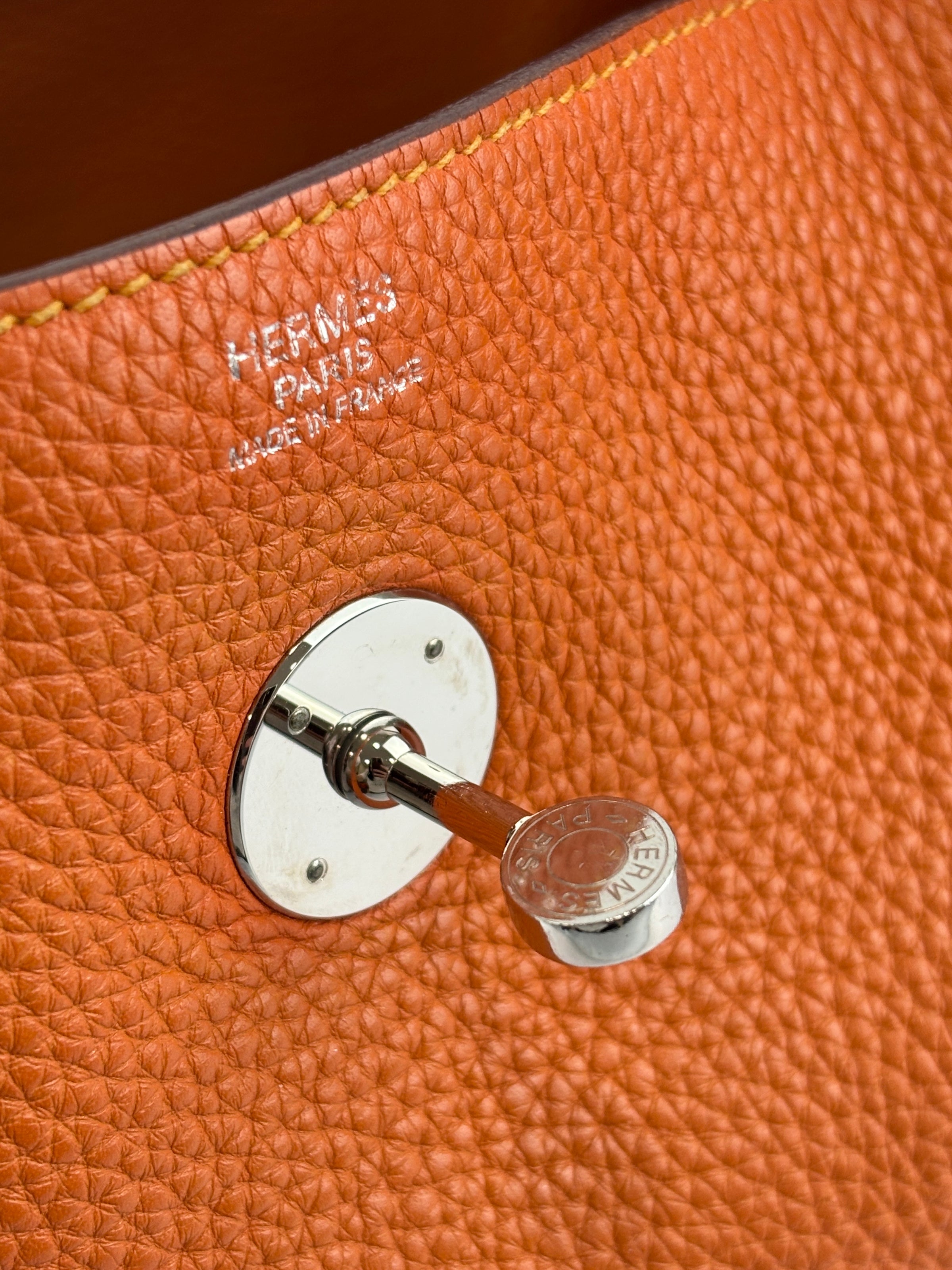 Lindy 30 Orange Clemence / Moutarde PHW