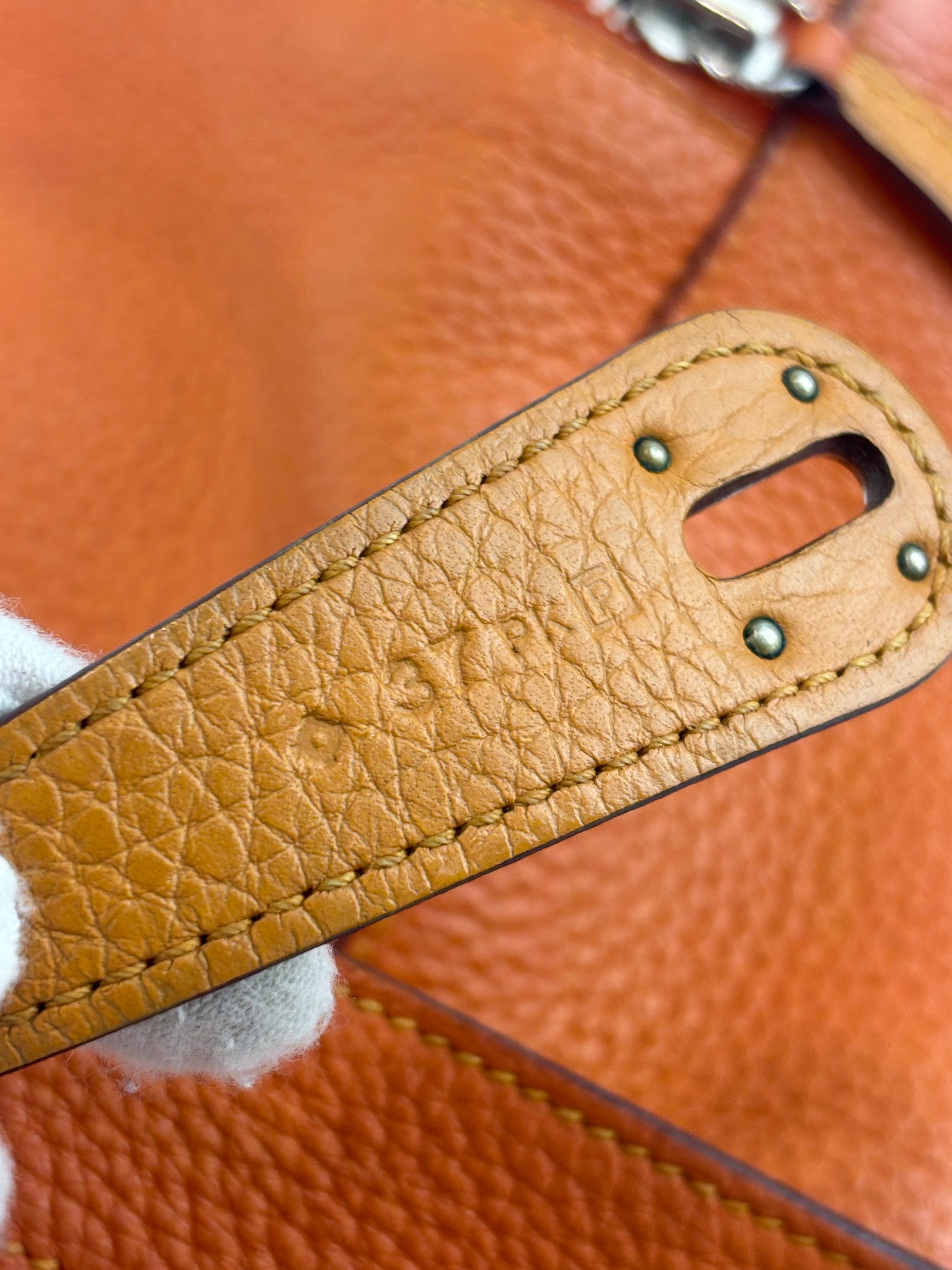 Lindy 30 Orange Clemence / Moutarde PHW