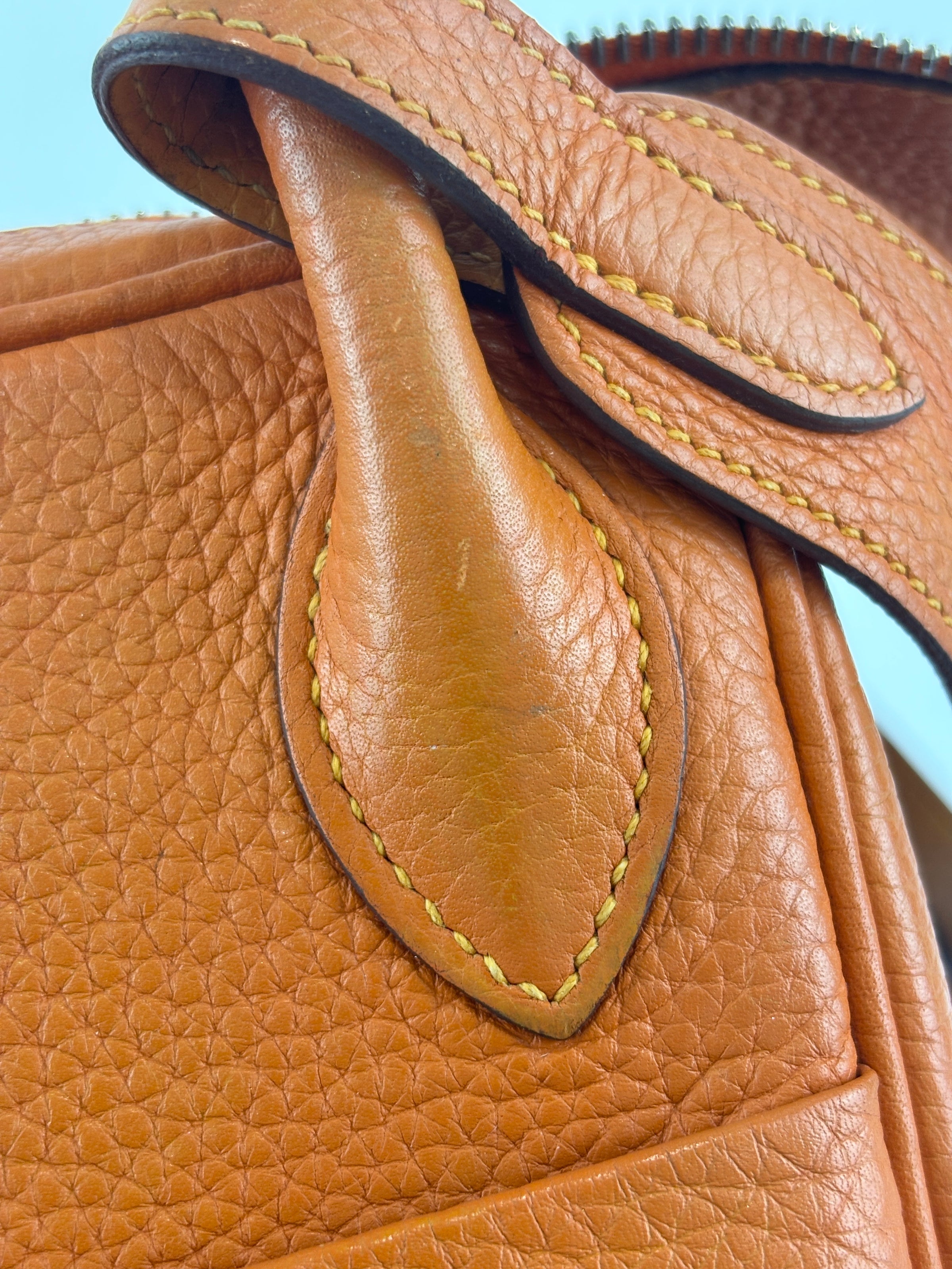 Lindy 30 Orange Clemence / Moutarde PHW