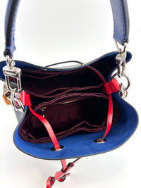 M52853 NeoNoe BB Bucket Bag Epi Noir Saffron (RFID)