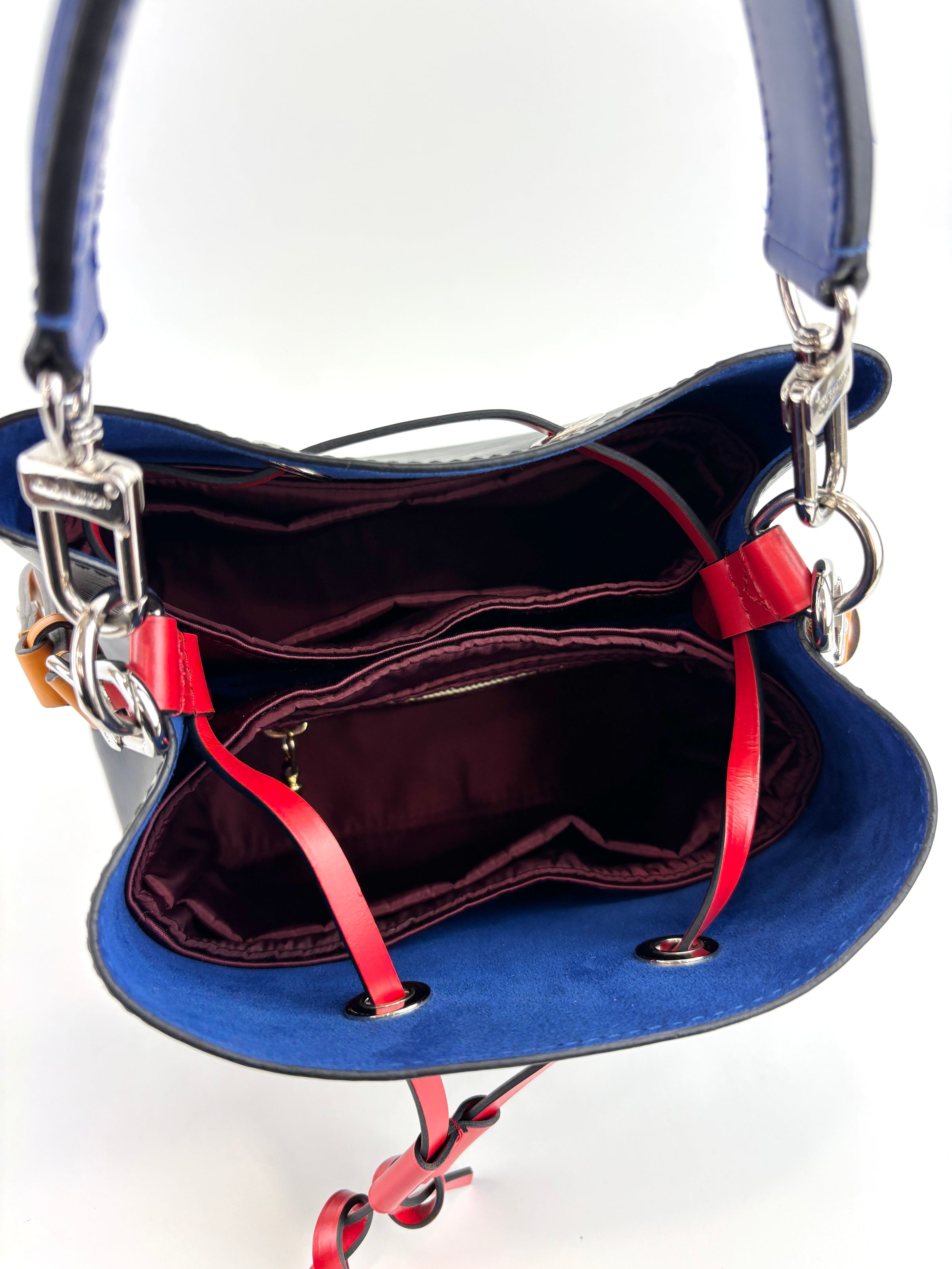 M52853 NeoNoe BB Bucket Bag Epi Noir Saffron (RFID)