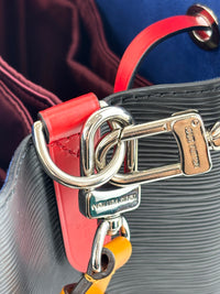 M52853 NeoNoe BB Bucket Bag Epi Noir Saffron (RFID)