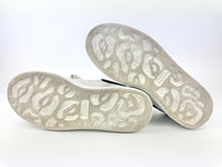 Oversized Sneakers in White Calfskin / Black Suede Size 37.5