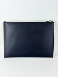 Paris 397294  Zipped Tablet Holder Dark Navy Grain De Poudre-Leather