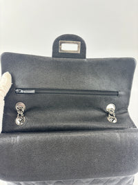 Black Quilted Matte Caviar Bijoux Chain 225 Reissue 2.55 Flap RHW
