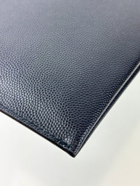 Paris 397294  Zipped Tablet Holder Dark Navy Grain De Poudre-Leather