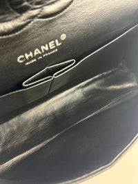 Black Quilted Matte Caviar Bijoux Chain 225 Reissue 2.55 Flap RHW