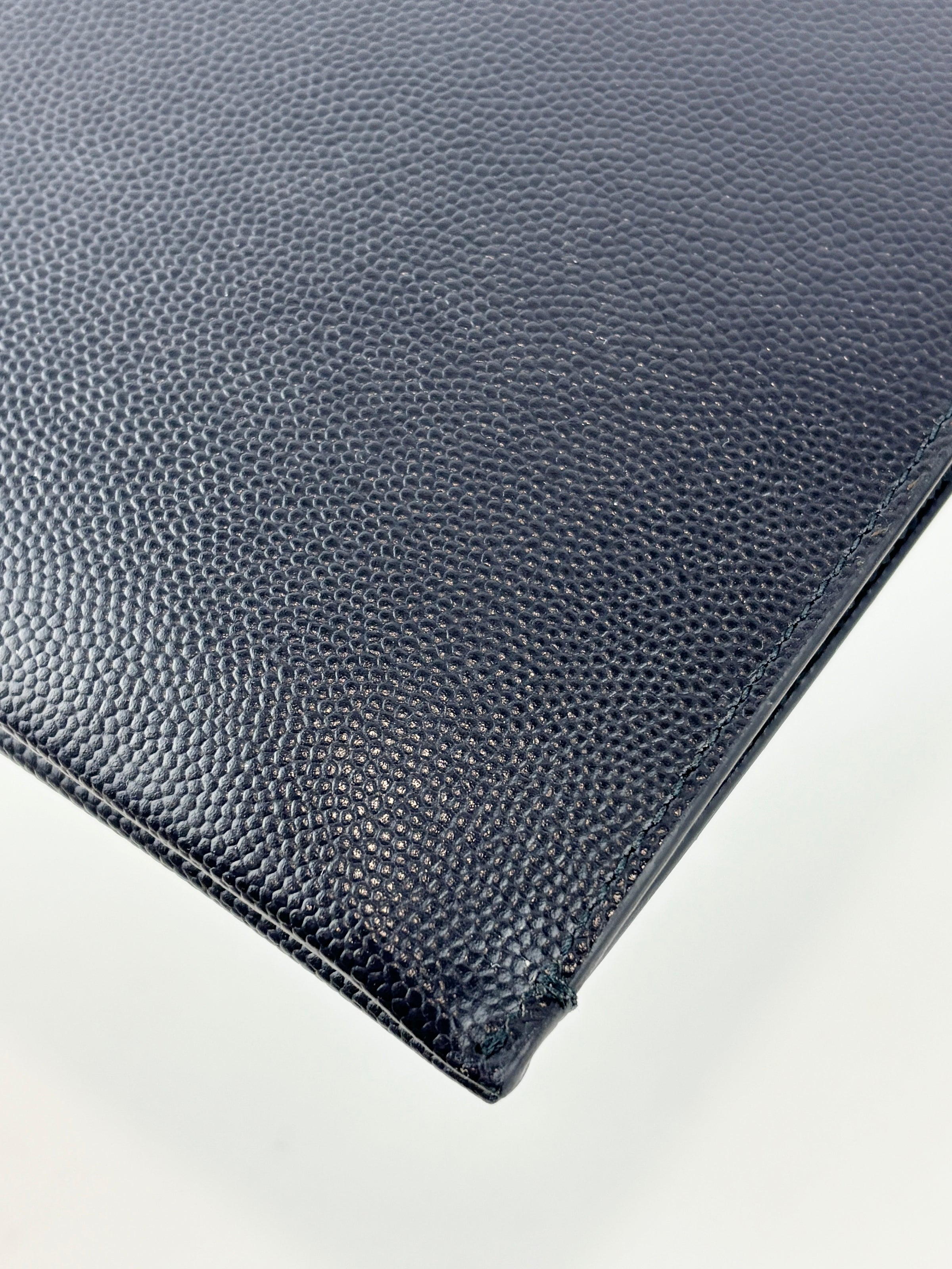 Paris 397294  Zipped Tablet Holder Dark Navy Grain De Poudre-Leather