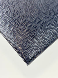 Paris 397294  Zipped Tablet Holder Dark Navy Grain De Poudre-Leather