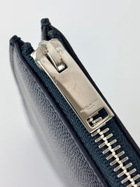 Paris 397294  Zipped Tablet Holder Dark Navy Grain De Poudre-Leather