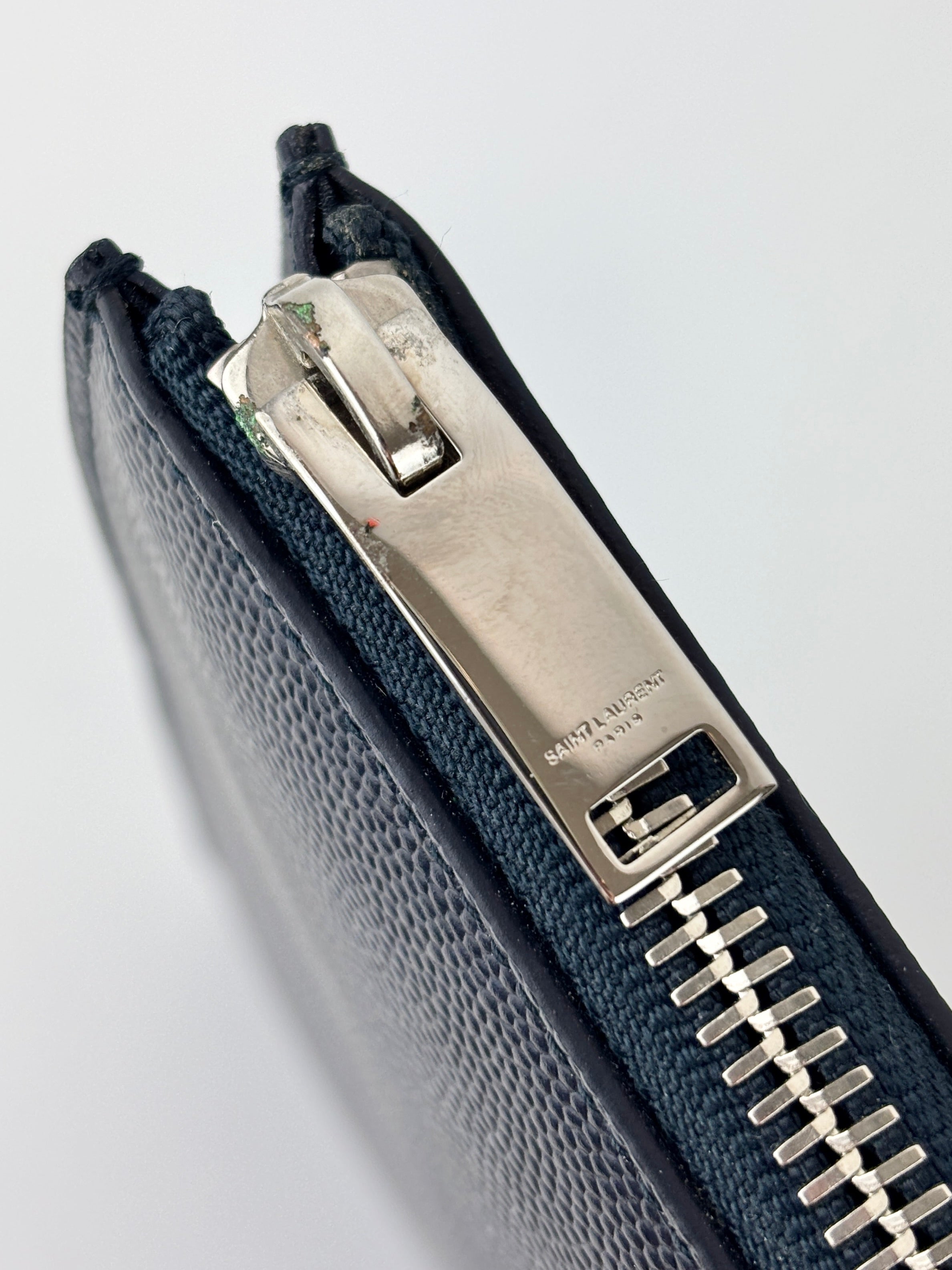 Paris 397294  Zipped Tablet Holder Dark Navy Grain De Poudre-Leather