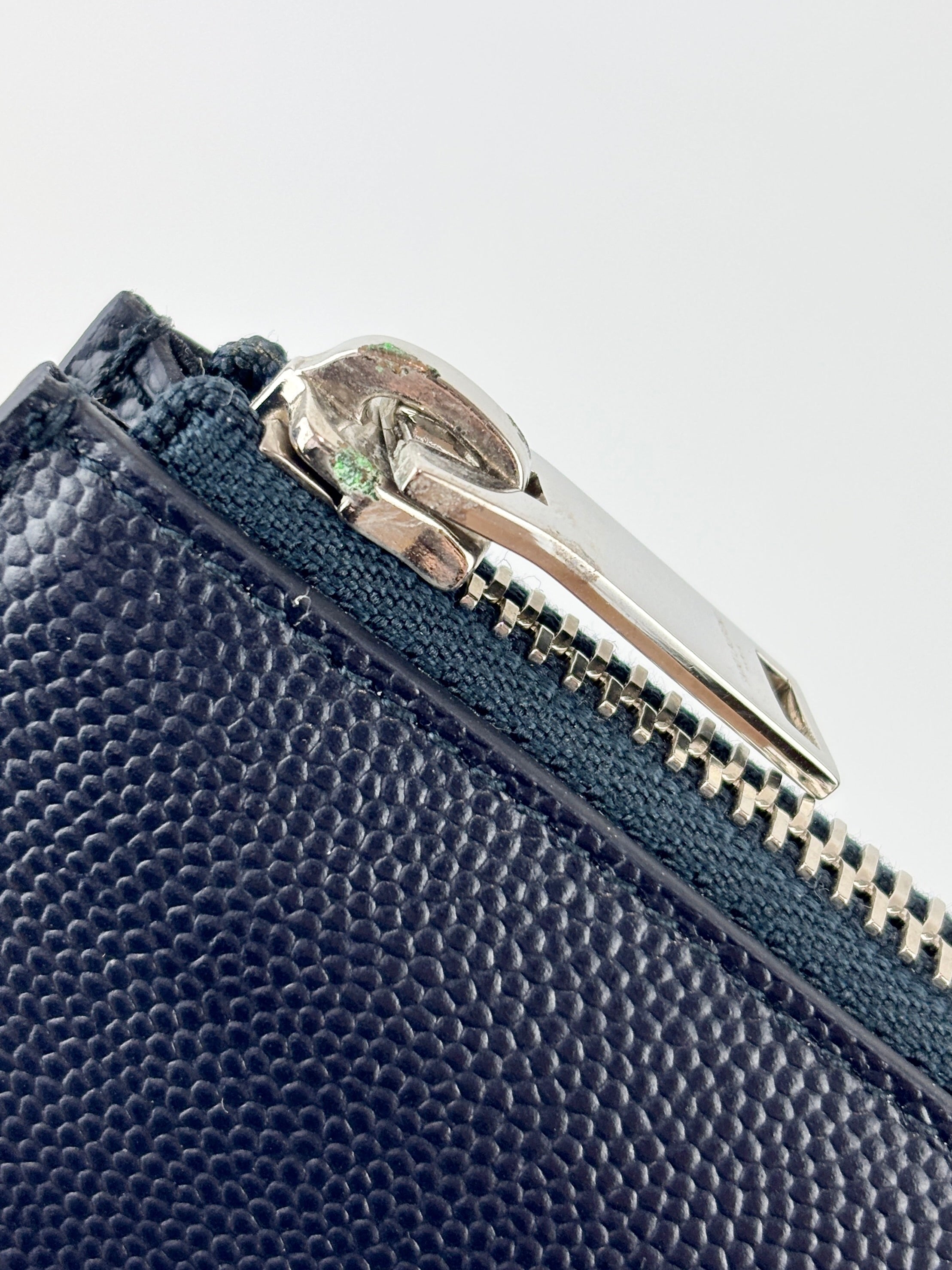Paris 397294  Zipped Tablet Holder Dark Navy Grain De Poudre-Leather