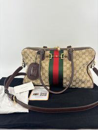 Borsetto Large Boston Bag GG Canvas