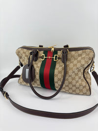 Borsetto Large Boston Bag GG Canvas