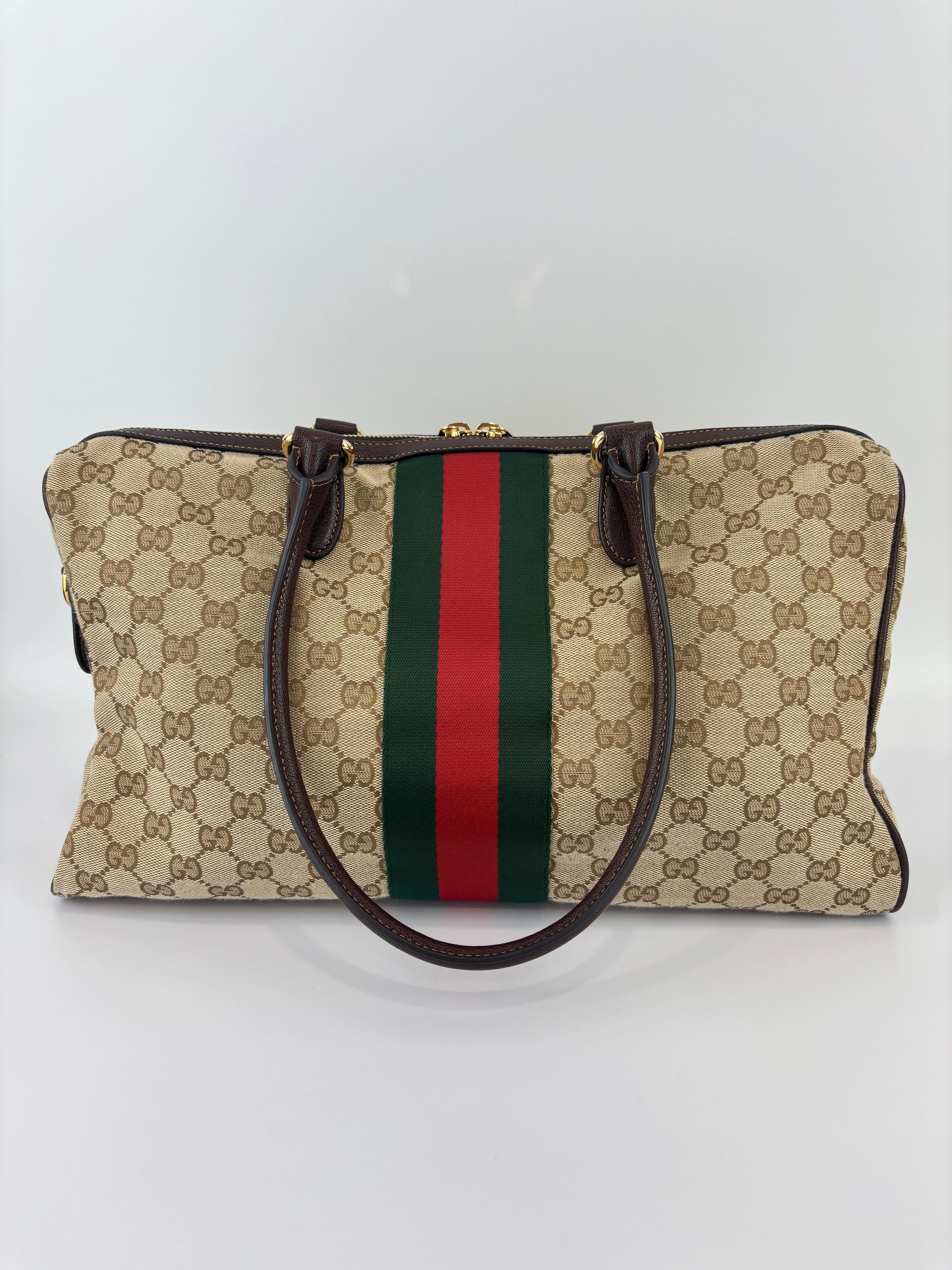 Borsetto Large Boston Bag GG Canvas
