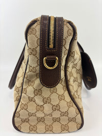 Borsetto Large Boston Bag GG Canvas