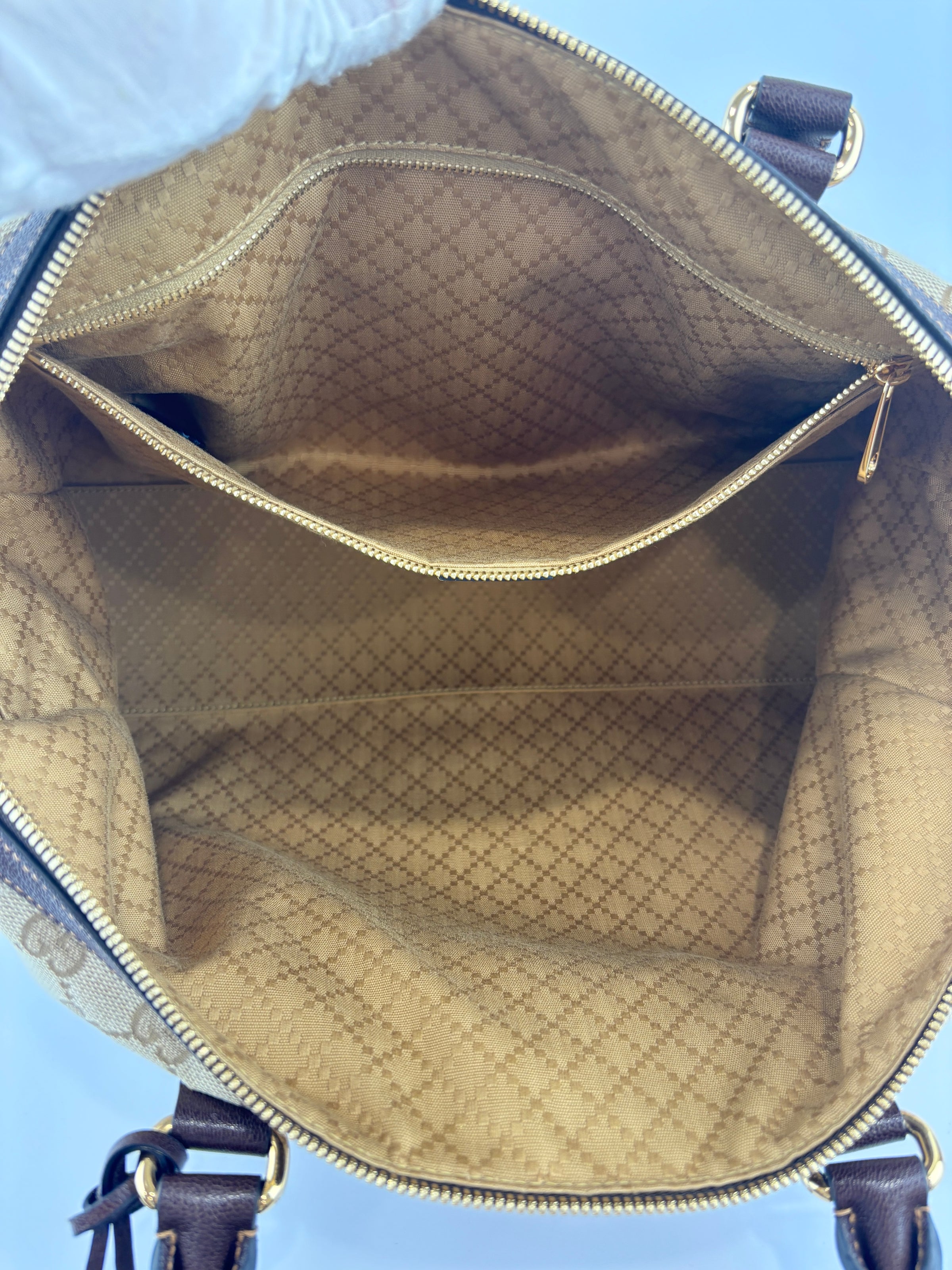 Borsetto Large Boston Bag GG Canvas