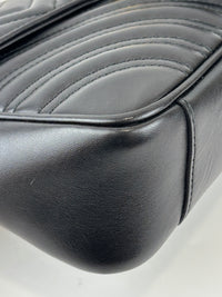 GG Marmont Medium Shoulder Bag Black