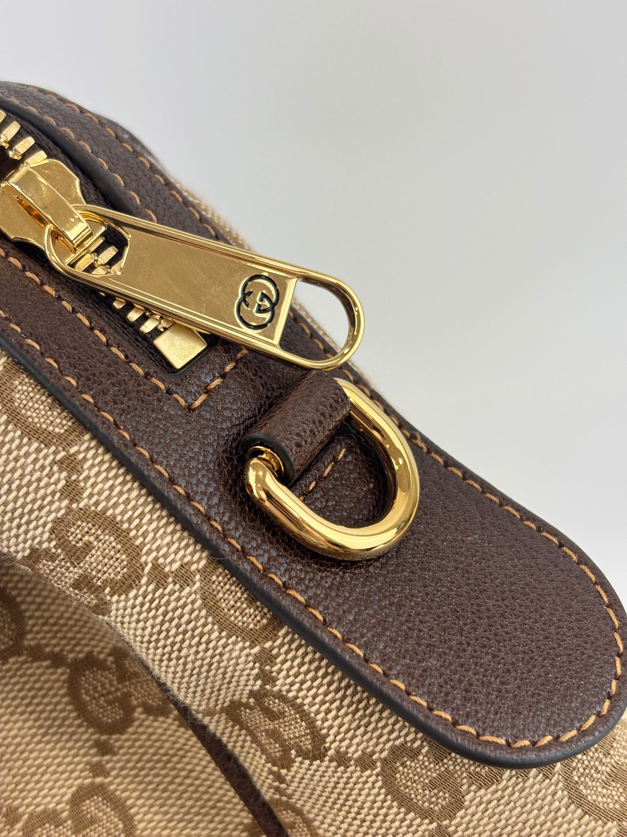 Borsetto Large Boston Bag GG Canvas