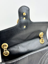 GG Marmont Medium Shoulder Bag Black