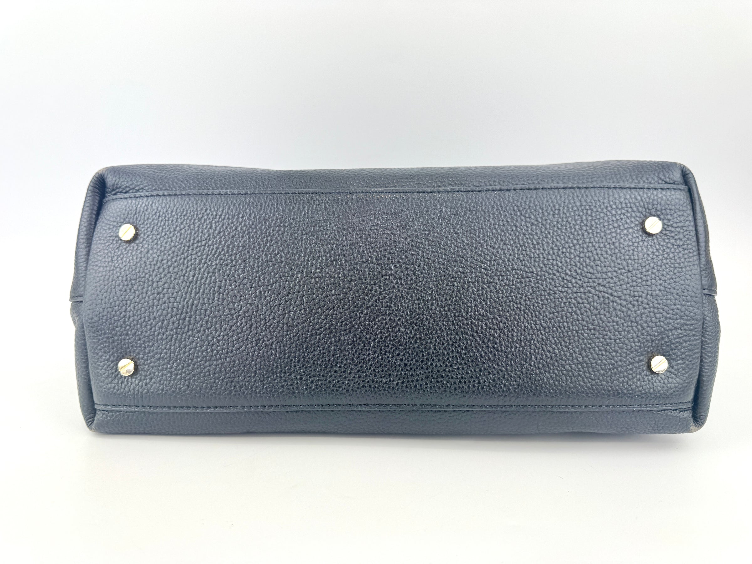 Black Thea Chain Slouchy Tote