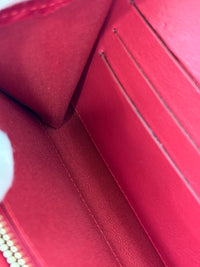 Margot Clutch in Red Patent