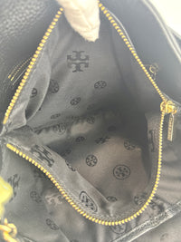 Black Thea Chain Slouchy Tote