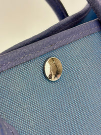 Garden Party 30 Toile Militaire Veau Negonda Bleu Brighton - Glampot