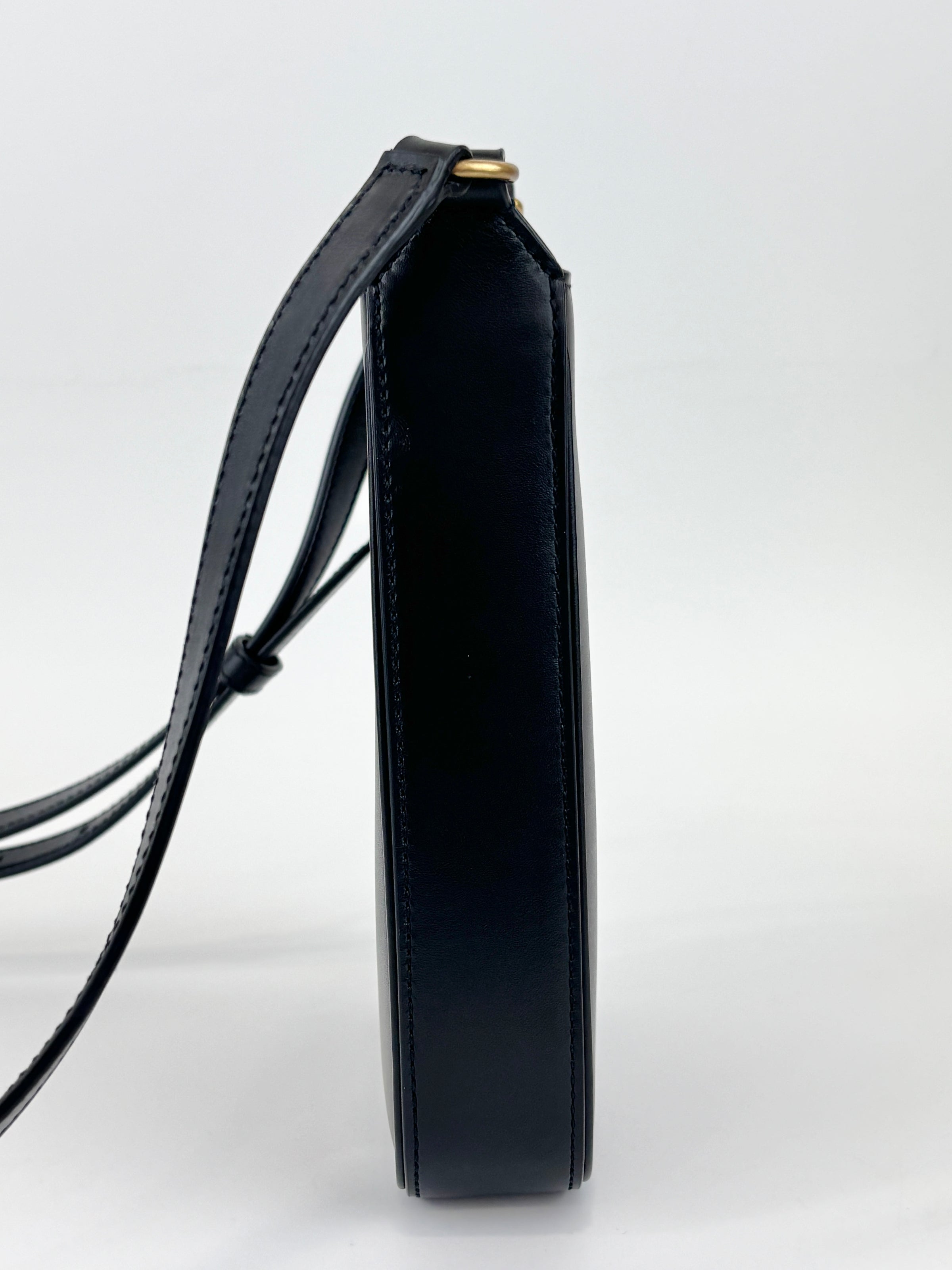 Saint Laurent Le 5 a 7 Vertical Shoulder Bag Leather Mini Crossbody Bag