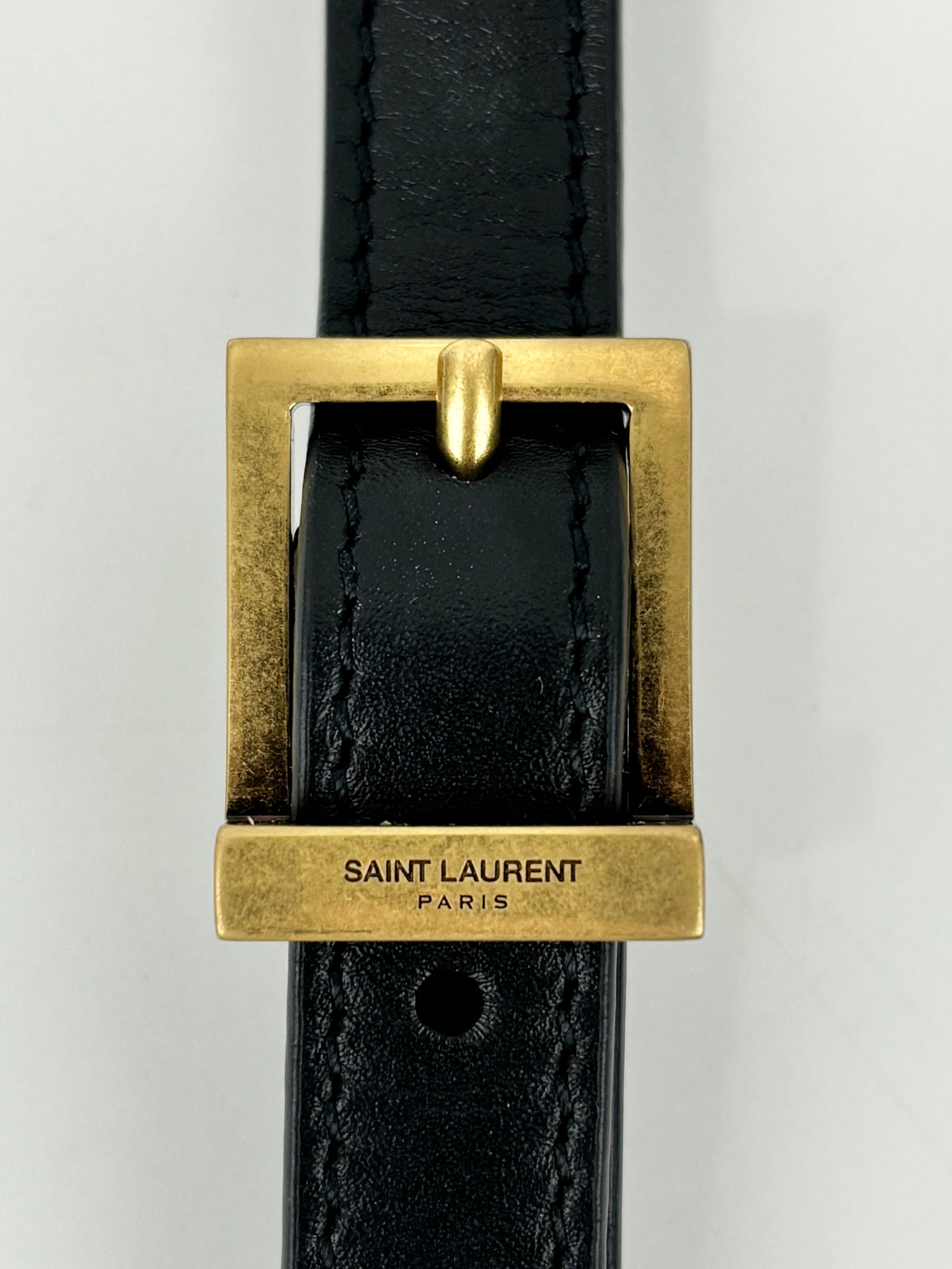 Saint Laurent Le 5 a 7 Vertical Shoulder Bag Leather Mini Crossbody Bag
