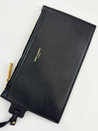 Rive Gauche Bucket Bag Black Wool / Gold YSL Emblem
