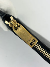 Rive Gauche Bucket Bag Black Wool / Gold YSL Emblem