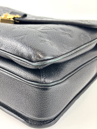 Pochette Metis in Noir Monogram Empreinte Leather