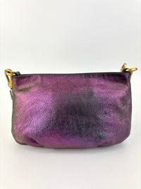 Classic Q Crossbody Iridescent Purple - Glampot