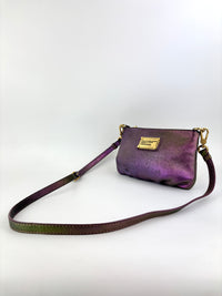 Classic Q Crossbody Iridescent Purple - Glampot