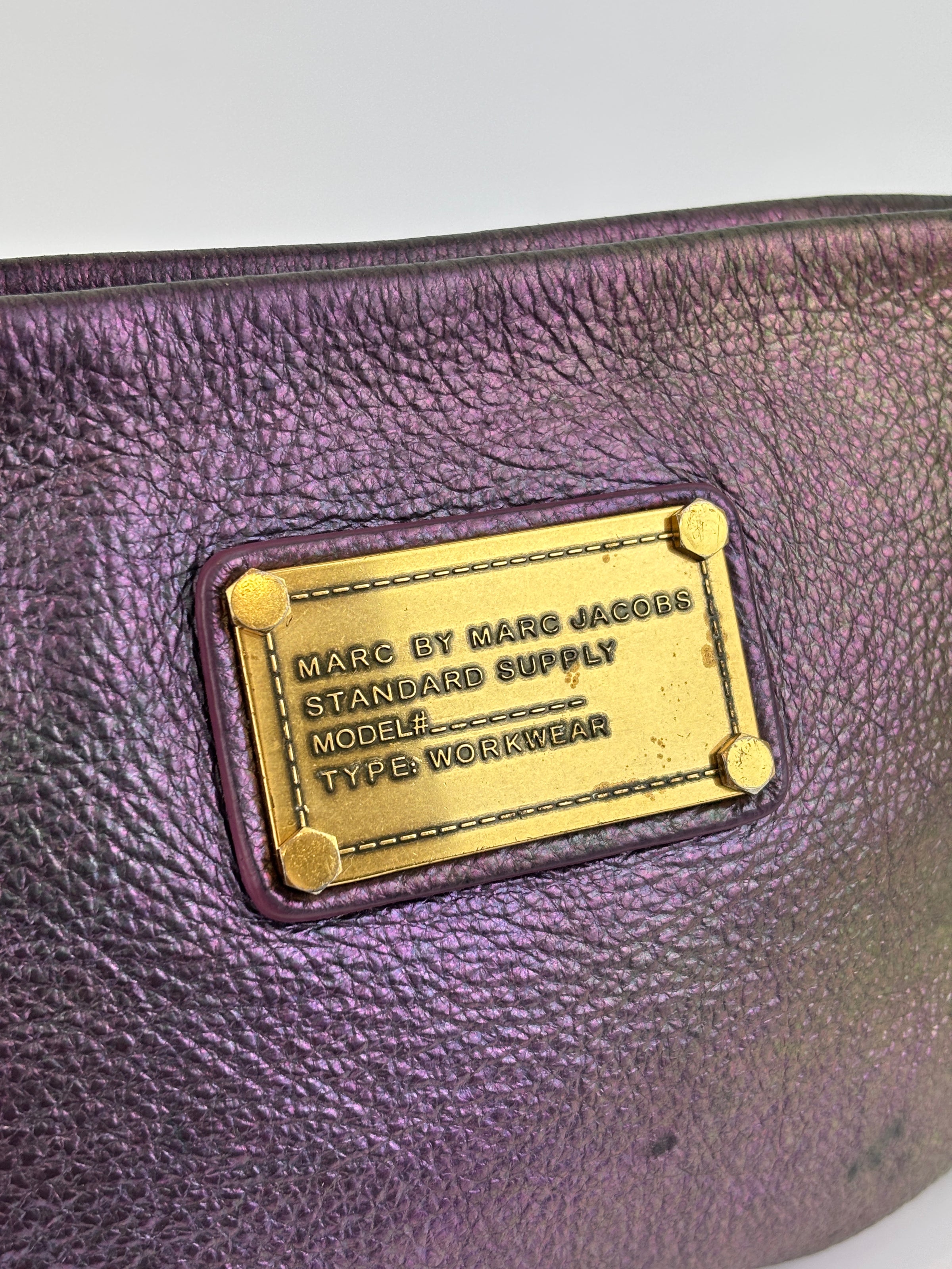 Classic Q Crossbody Iridescent Purple - Glampot
