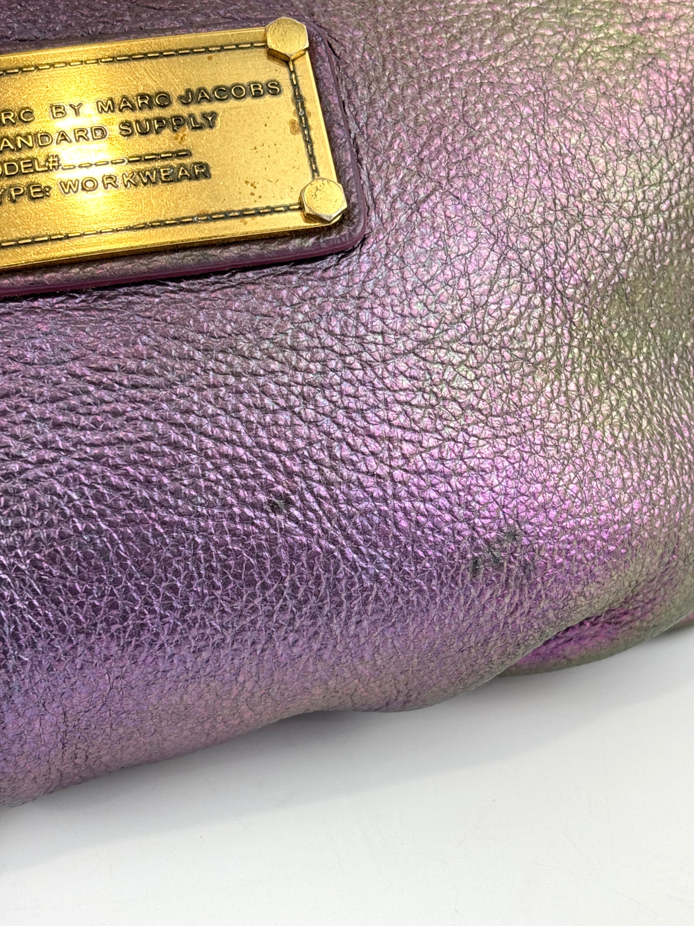 Classic Q Crossbody Iridescent Purple - Glampot