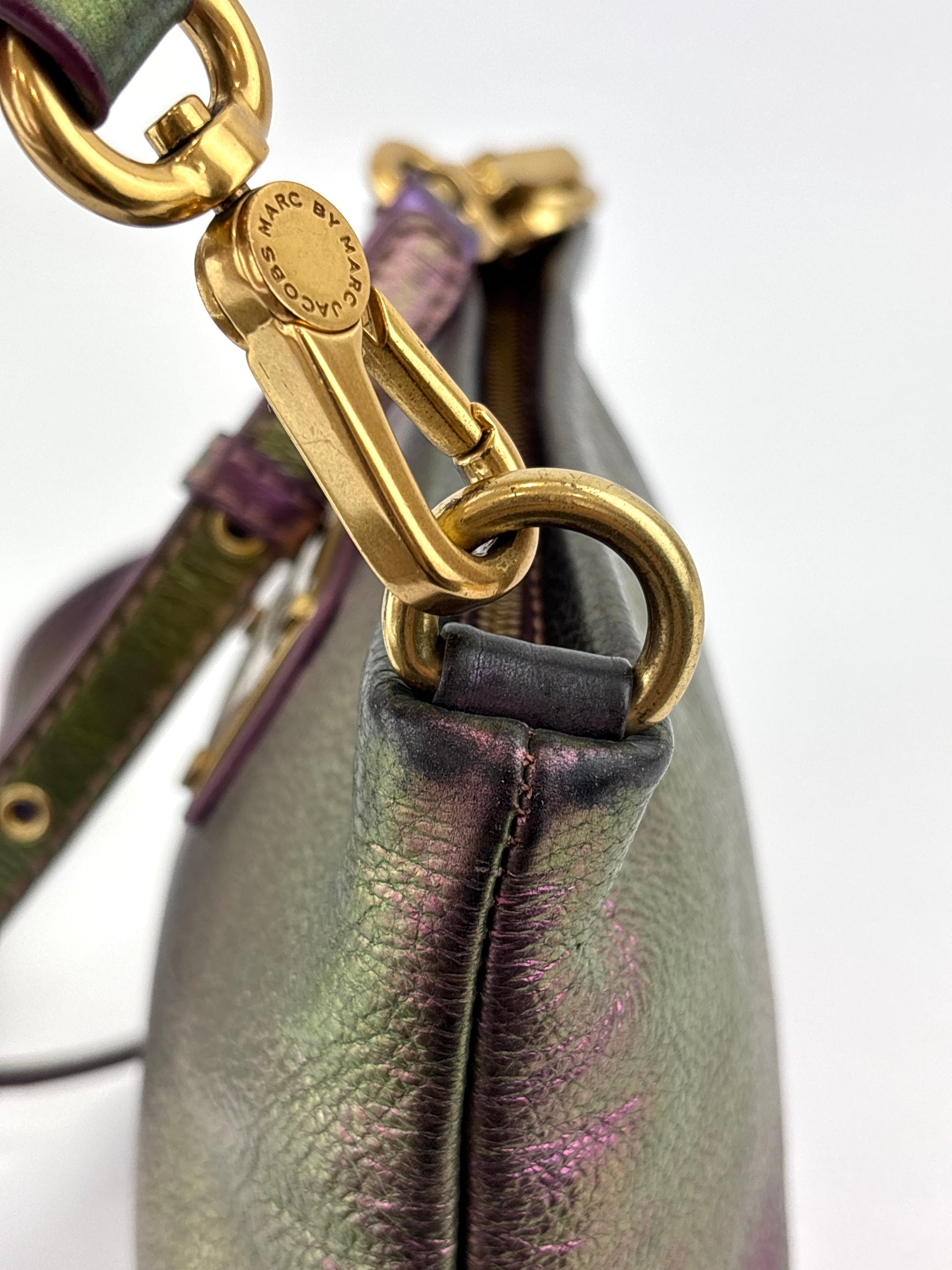 Classic Q Crossbody Iridescent Purple - Glampot