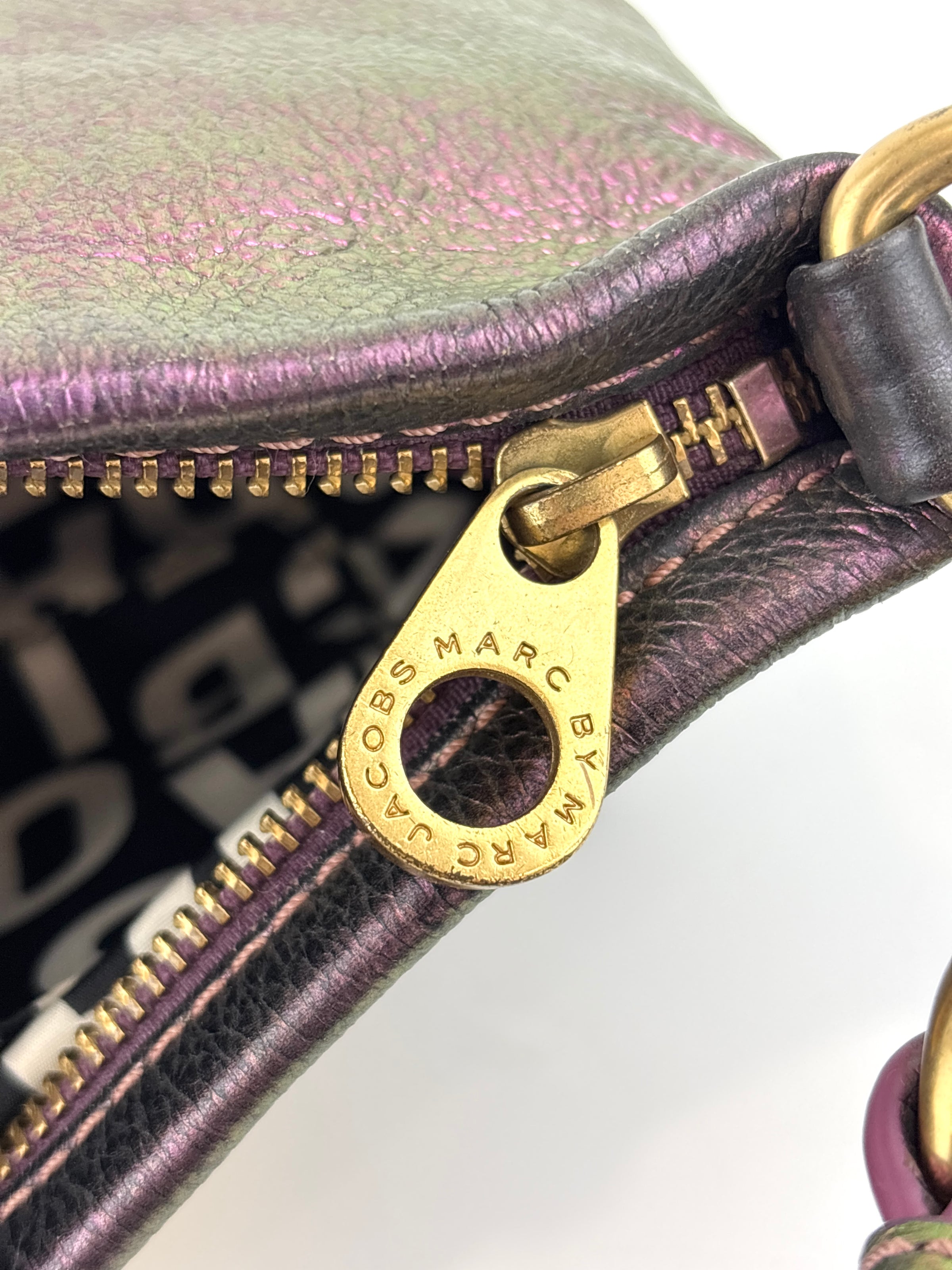 Classic Q Crossbody Iridescent Purple - Glampot