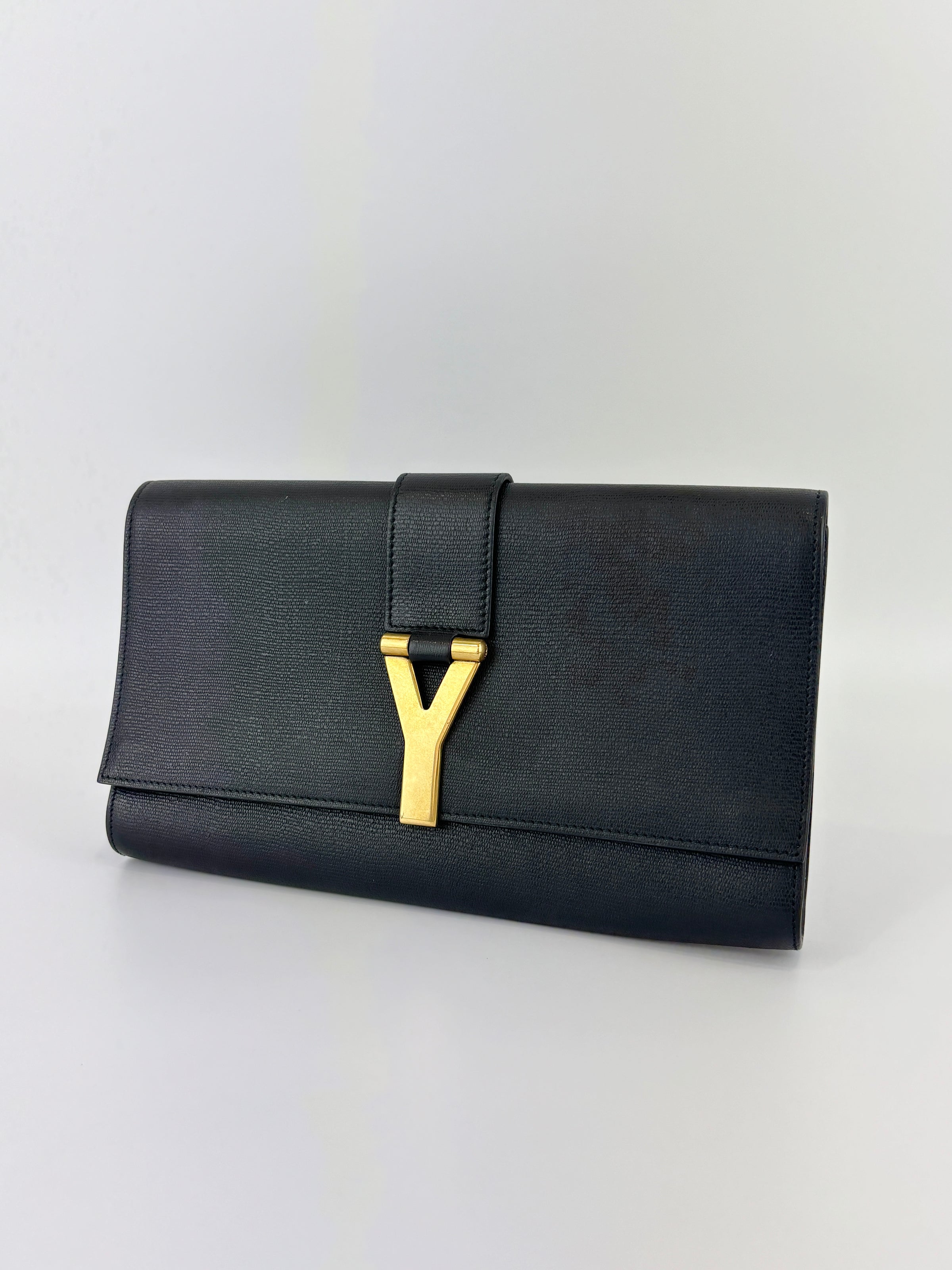 Y Ligne Clutch Black GHW