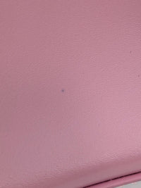Hourglass Wallet On Chain in Shiny Calfskin Candy Pink