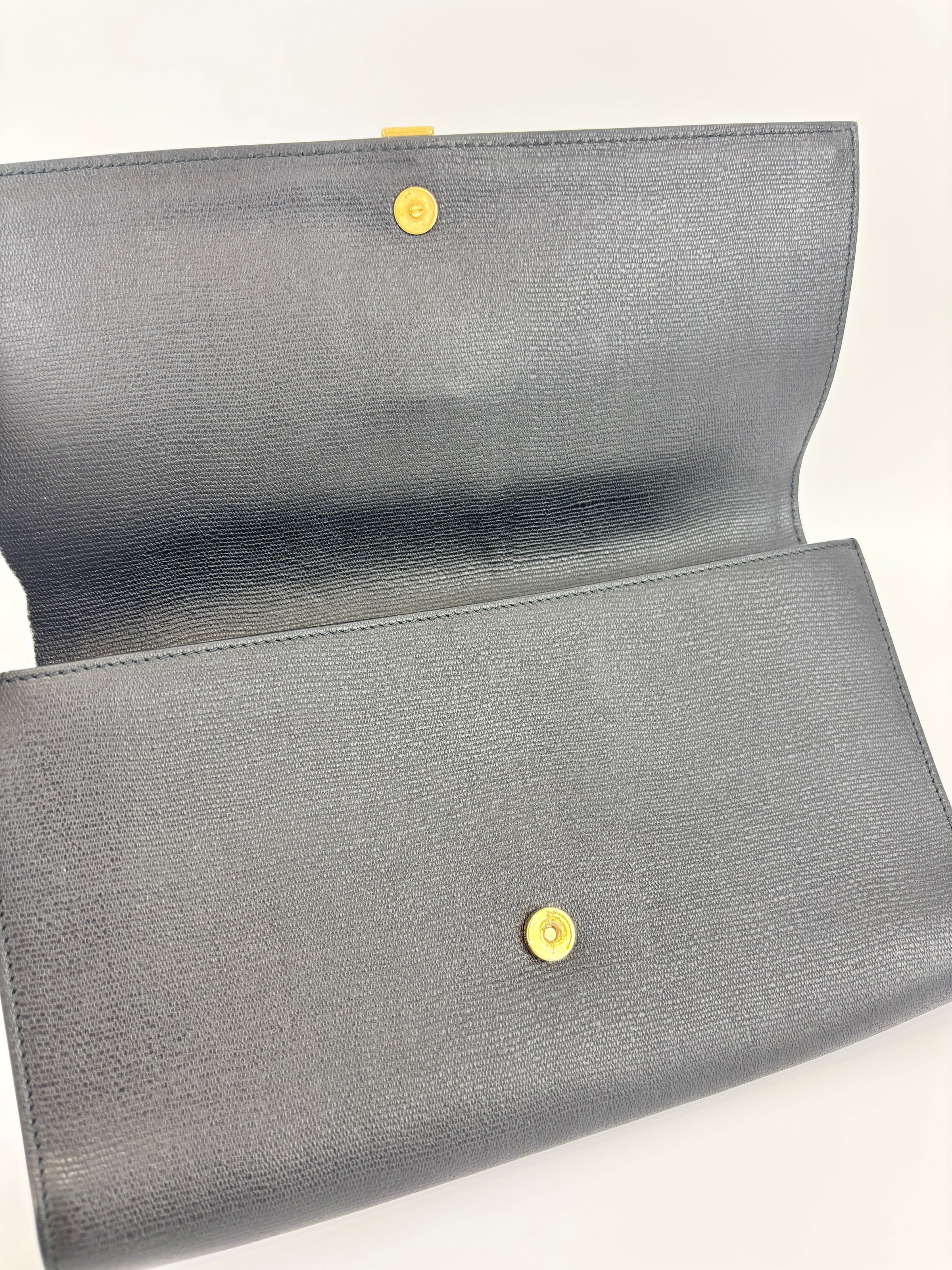Y Ligne Clutch Black GHW