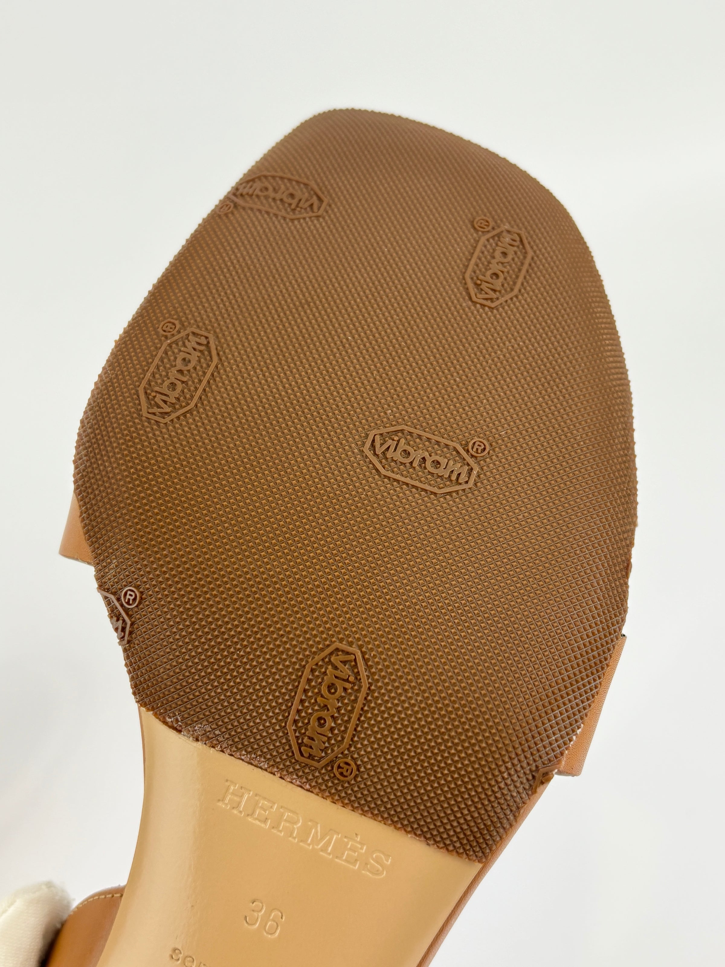 Eternite 80 Veau Naturale Slingback Sandals Size 36