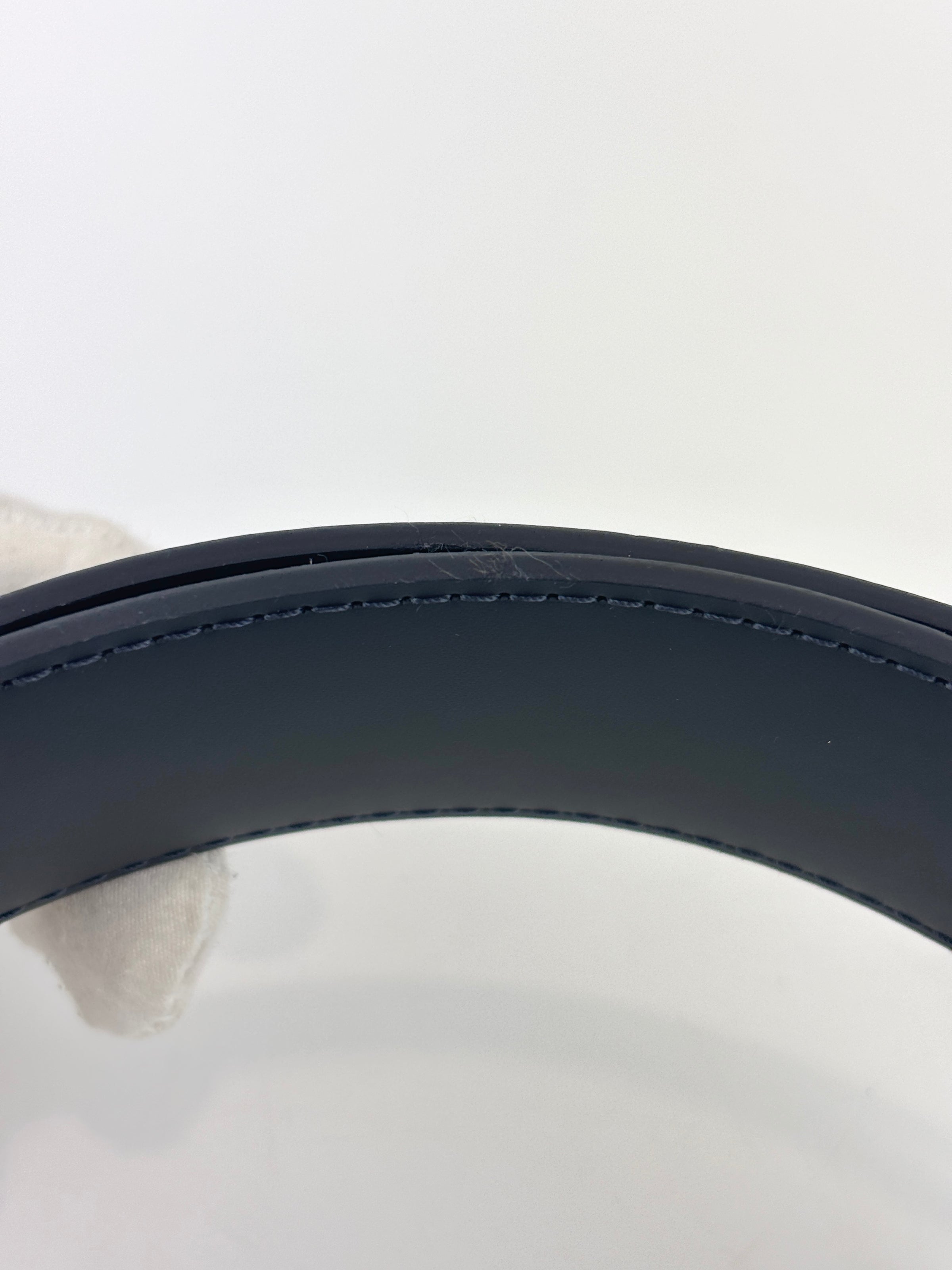 M9043V LV Initiales 40mm Reversible Belt Size 90cm