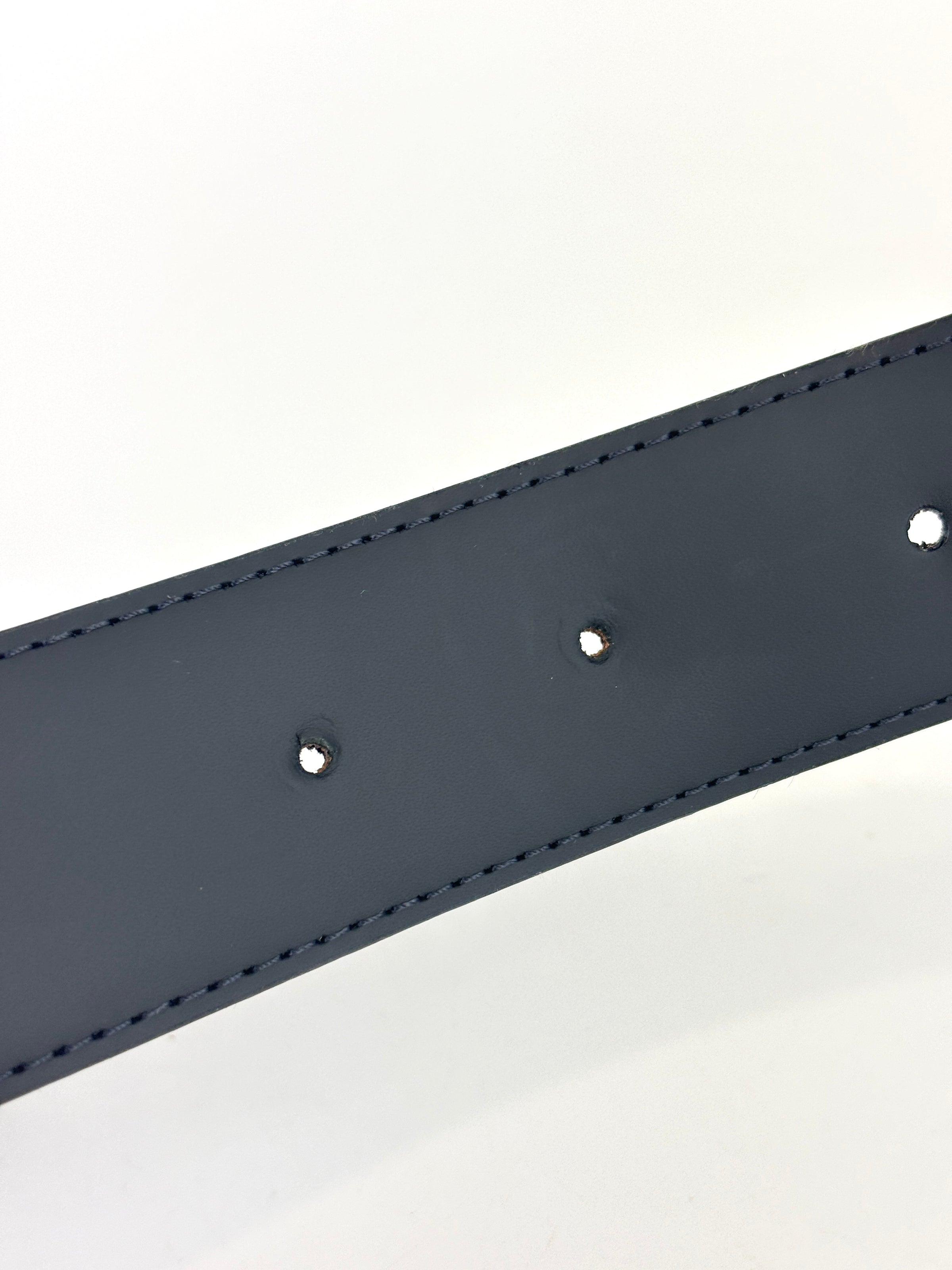 M9043V LV Initiales 40mm Reversible Belt Size 90cm