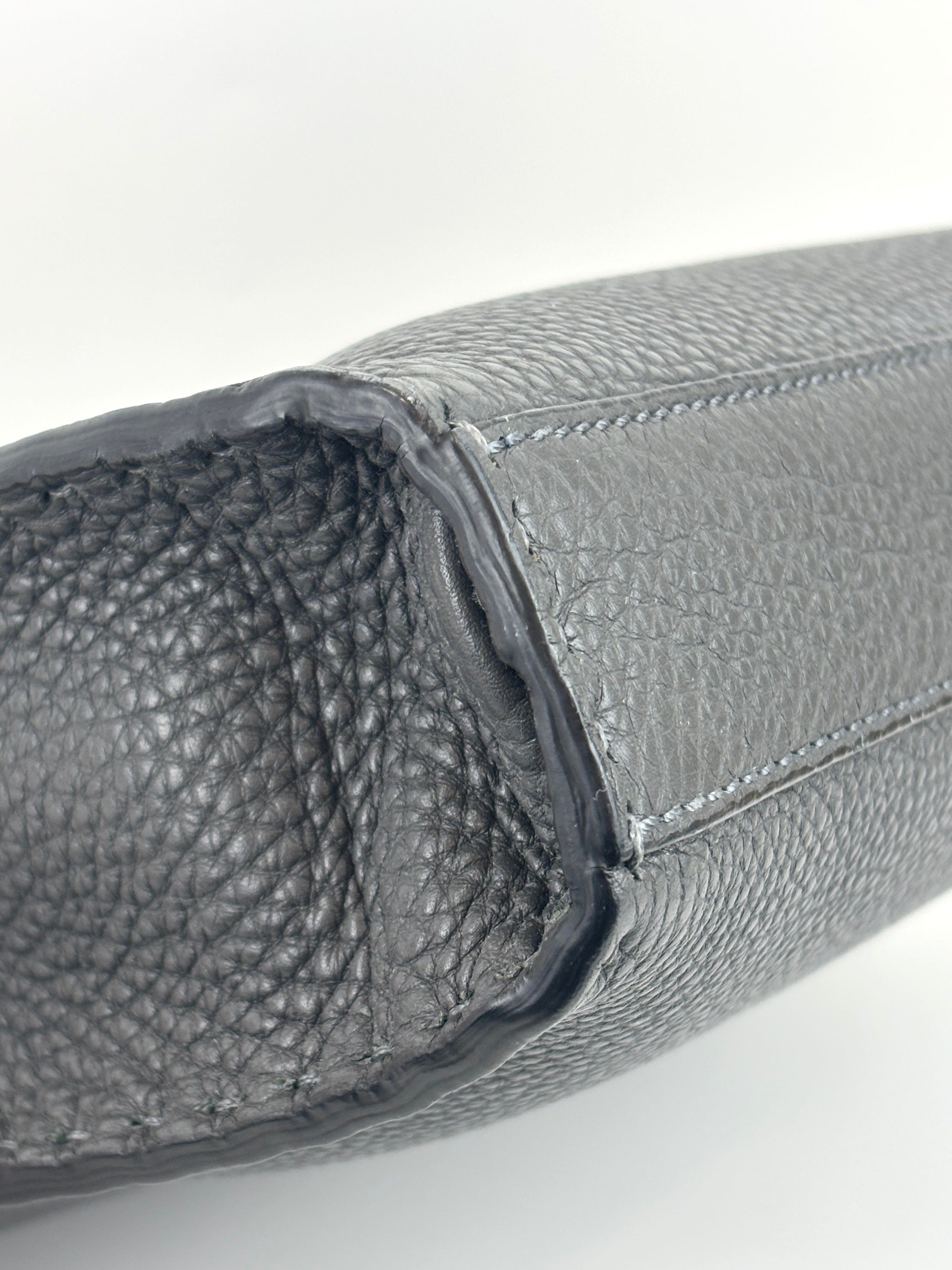 7VA406 Selleria Peekaboo 2way Business Bag in Grey