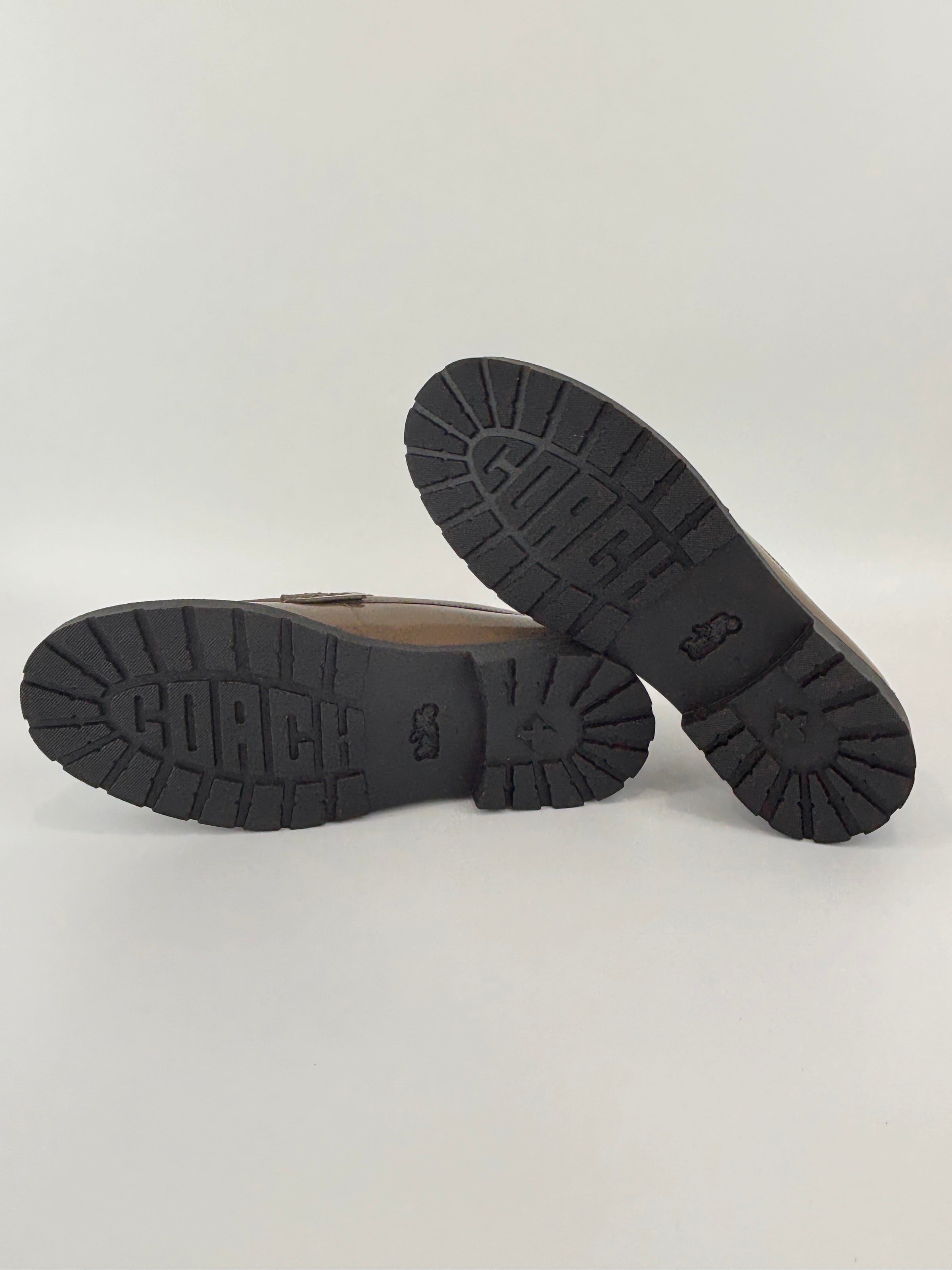 Reagan Penny Loafers Dark Stone US 7D / EU 40