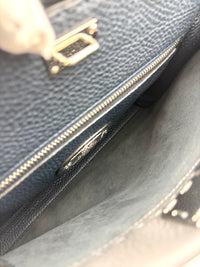 7VA406 Selleria Peekaboo 2way Business Bag in Grey