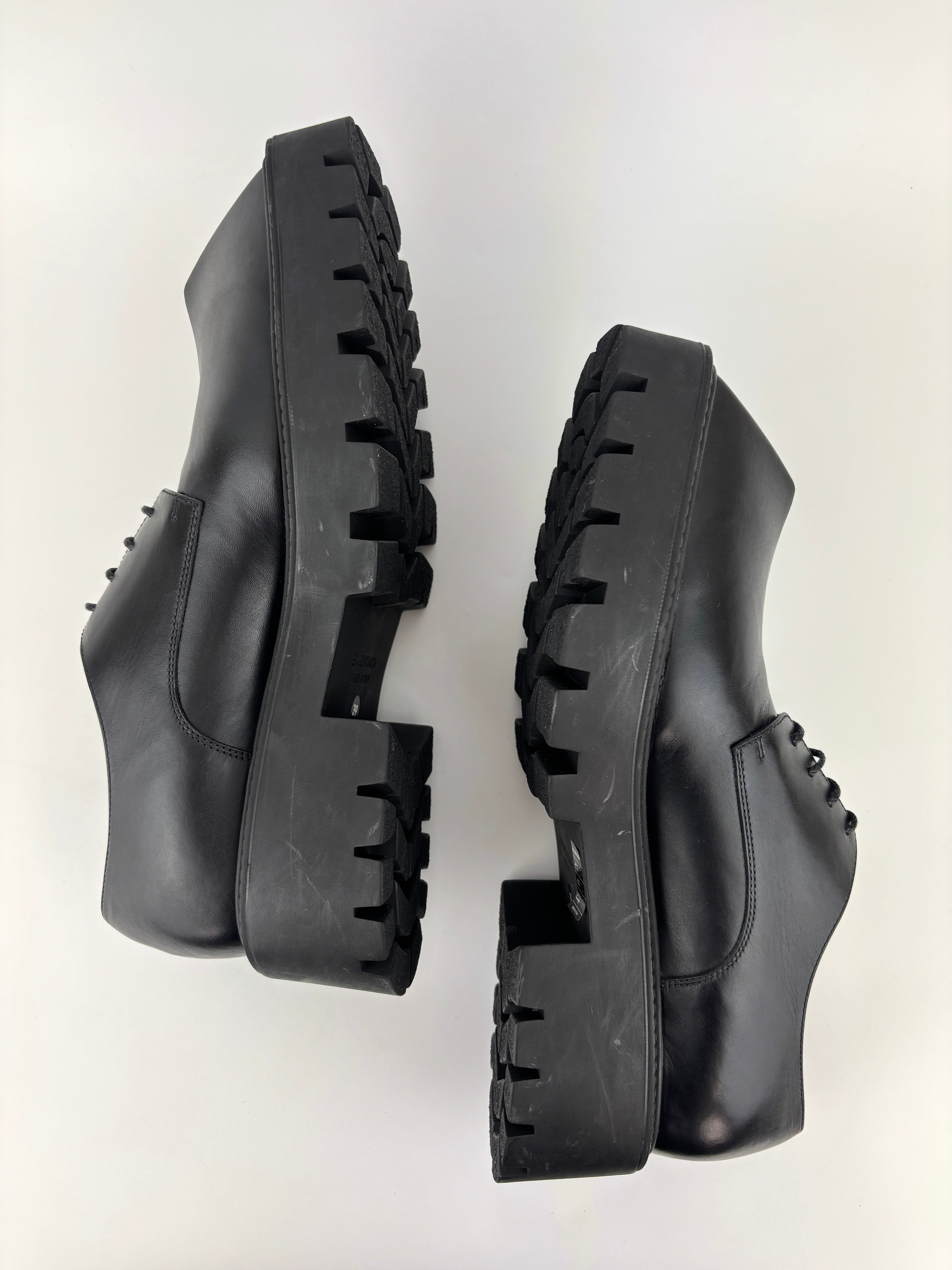 Balenciaga Men's Rhino Derby Black Size 39 | Glampot