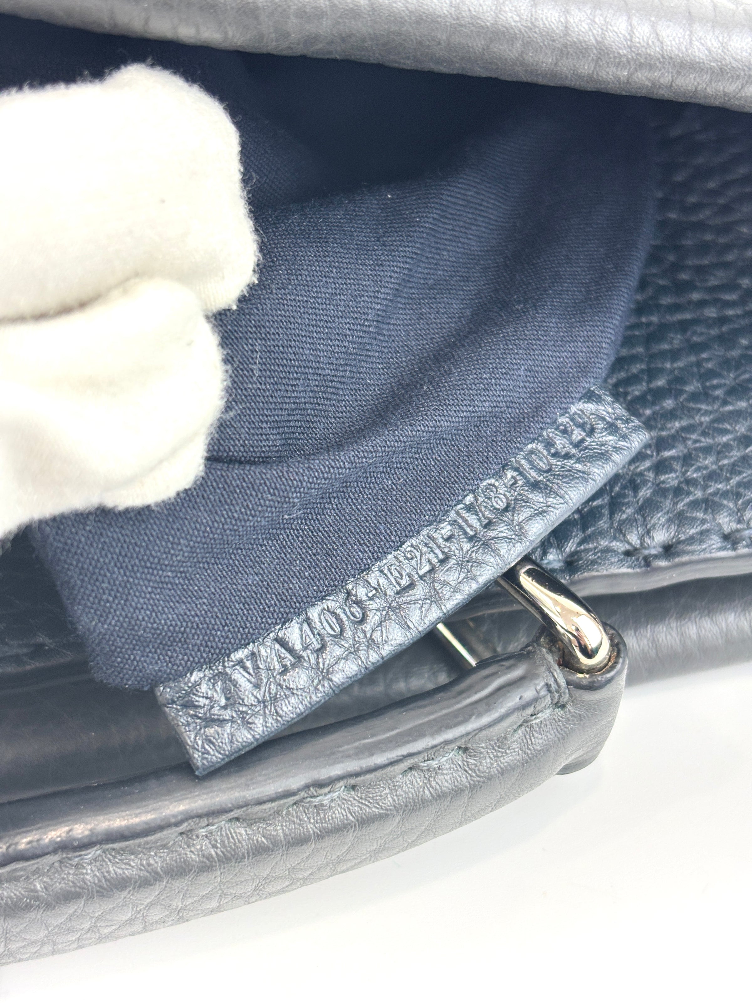 7VA406 Selleria Peekaboo 2way Business Bag in Grey